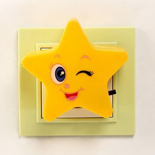 Светильник ночник "Звездочка" 1Вт 220В фото Светильник ночник "Звездочка" 1Вт 220В картинка